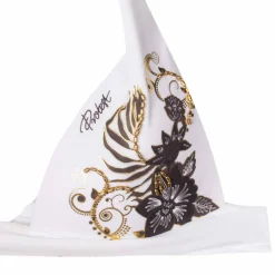 Sale Haut de maillot Stiletto avec motif à fleur Femme Femme Maillot De Bain