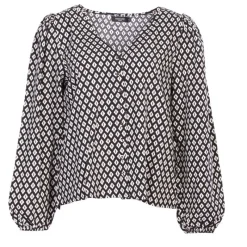 Sale Haut etania graphique et blanc Femme Femme Haut, Chemise