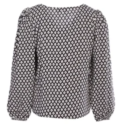 Sale Haut etania graphique et blanc Femme Femme Haut, Chemise