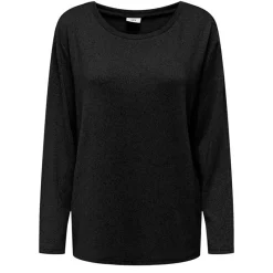 Discount Haut fluide manches longues col rond Femme Femme Haut, Chemise