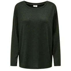 Discount Haut fluide manches longues col rond Femme Femme Haut, Chemise