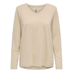 Outlet Haut harly pailleté col v regular fit Femme Femme Haut, Chemise