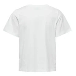 Clearance Haut manches courtes Pisa col rond 100% coton cloud dancer Femme Femme Haut, Chemise