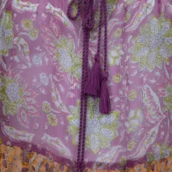 New Haut manches longues loah transparent à fleurs Femme Femme Haut, Chemise