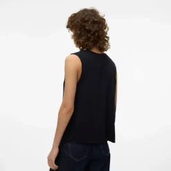 Discount Haut sans manches avec col en v Femme Femme Haut, Chemise