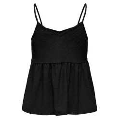 Discount Haut sans manches col v ajouré trapèze uni Femme Femme Haut, Chemise