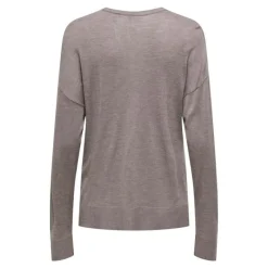 Outlet Haut vienna manches longues en maille col V Femme Femme Haut, Chemise