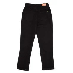 Clearance Jean denim à ourlets avec motif éthnique Femme Femme Jean