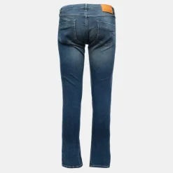 Online Jean denim brut délavé taille basse Femme Femme Pantalon|Jean