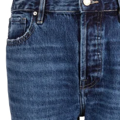 Online Jean droit bleu olivia coton bio Femme Femme Jean