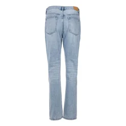 Online Jean droit bleu olivia coton bio Femme Femme Jean