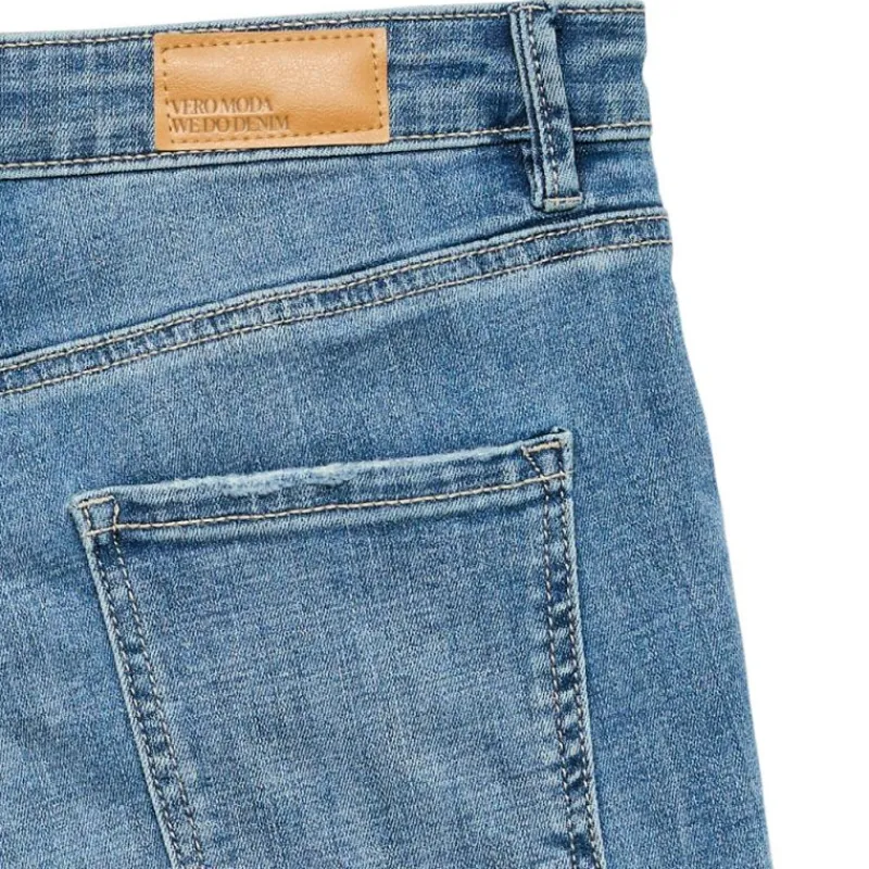 New Jean droit Flash denim coton Femme Femme Jean