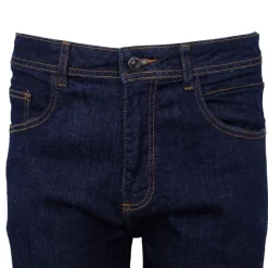 Outlet Jean foncé Mexico avec surpiqures jaunes Homme Homme Jean