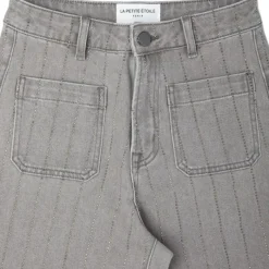 Jean atlanty à strass avec poches Femme Femme Pantalon
