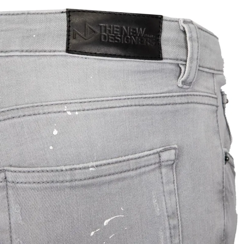 Outlet Jean clair taches de peinture Femme Femme Jean