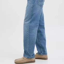 Outlet Jean loose Eddie blue denim taille haute Homme Homme Jean