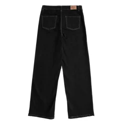 Jean Santana denim coton avec surpiqures blanches Femme Femme Pantalon|Jean