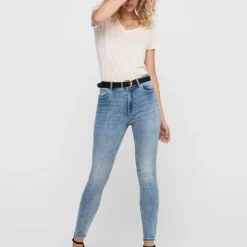Best Jean skinny Mila taille haute avec boutons Femme Femme Jean