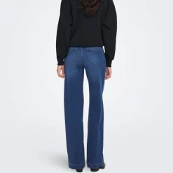 Outlet Jean taille haute coupe large madison royal Femme Femme Jean