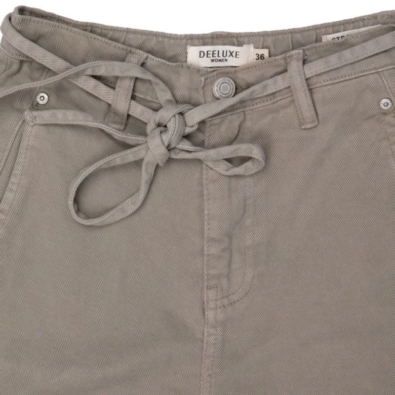 Clearance Jean tilleul dounia coton taupe Femme Femme Jean