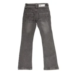 Online Jean évasé poches avant avec couronne brodé fille Enfant Enfant Jean, Pantalon