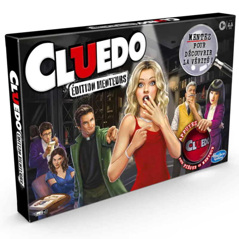 Sale Jeu de société Cluedo Menteur 8 ans et + Enfant Sac Et Jeux