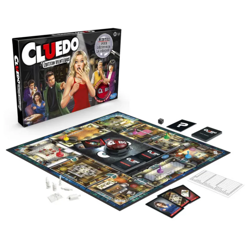 Sale Jeu de société Cluedo Menteur 8 ans et + Enfant Sac Et Jeux