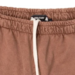 Outlet Jogging couleur chocolat droit en coton Homme Homme Vetements De Sports Homme|Pantalon