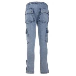 Best Jogging jean délavé cargo john en coton Homme Homme Pantalon|Vetements De Sports Homme