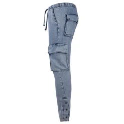 Best Jogging jean délavé cargo john en coton Homme Homme Pantalon|Vetements De Sports Homme