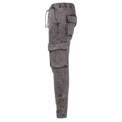 Sale Jogging jean délavé cargo john en coton Homme Homme Vetements De Sports Homme|Pantalon