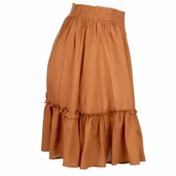 Sale Jupe à pois à volants ave élastique Femme Femme Jupe, Robe