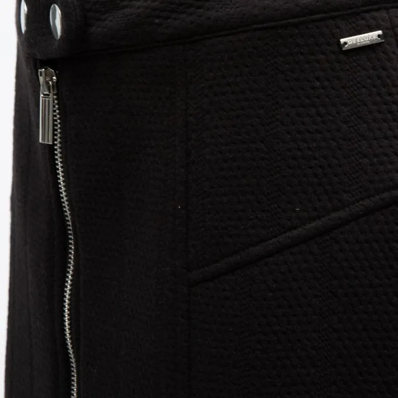 Best Jupe courte zippée marva black Femme Femme Jupe, Robe
