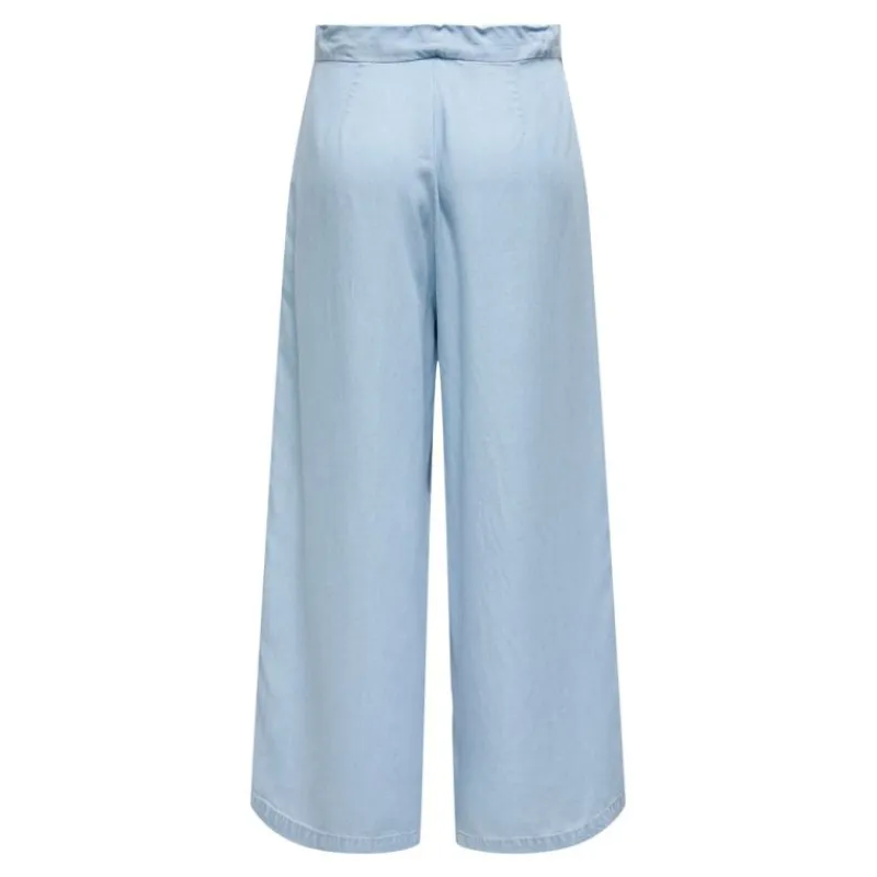 Outlet Jupe culotte évasée taille élastique Femme Femme Pantalon
