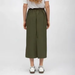 Online Jupe dasy mi longue bandes graphiques avec fente Femme Femme Jupe, Robe