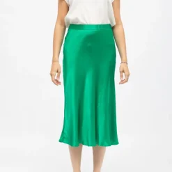 Online Jupe droite effet satiné jill Femme Femme Jupe, Robe