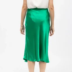 Online Jupe droite effet satiné jill Femme Femme Jupe, Robe