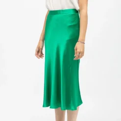 Online Jupe droite effet satiné jill Femme Femme Jupe, Robe