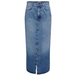 New Jupe en jeans longue onlcilla en coton Femme Femme Jupe, Robe