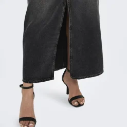 Best Jupe en jeans longue onlcilla en coton Femme Femme Jupe, Robe