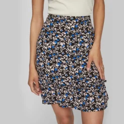 Online Jupe fluide courte imprimée floral Femme Femme Jupe, Robe