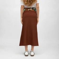 Jupe gab effet portefeuille avec imprimé Femme Femme Jupe, Robe