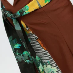 Jupe gab effet portefeuille avec imprimé Femme Femme Jupe, Robe