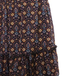 Outlet Jupe isalda bordeaux imprimée Femme Femme Jupe, Robe