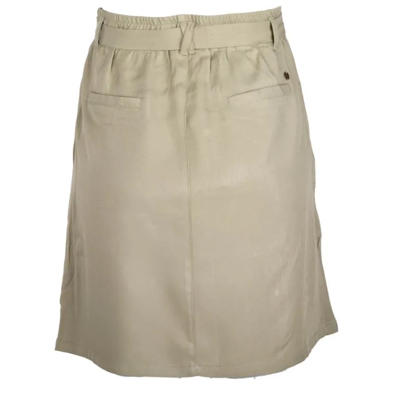 Jupe à bouton poches plaquées Femme Femme Jupe, Robe