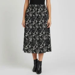 Online Jupe longue bleue imprimée Femme Femme Jupe, Robe