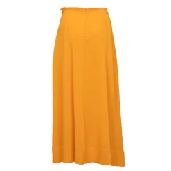 Outlet Jupe longue élastique magoo fleurs brodées Femme Femme Jupe, Robe