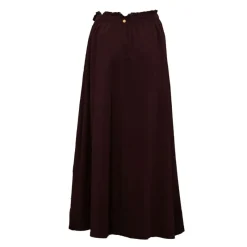 Clearance Jupe longue élastique magoo fleurs brodées Femme Femme Jupe, Robe