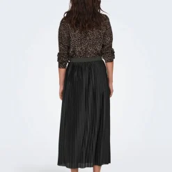 Best Jupe longue plissée e boa ceinture élastique Femme Femme Jupe, Robe