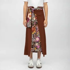 Best Jupe gab imprimé léopard Femme Femme Jupe, Robe